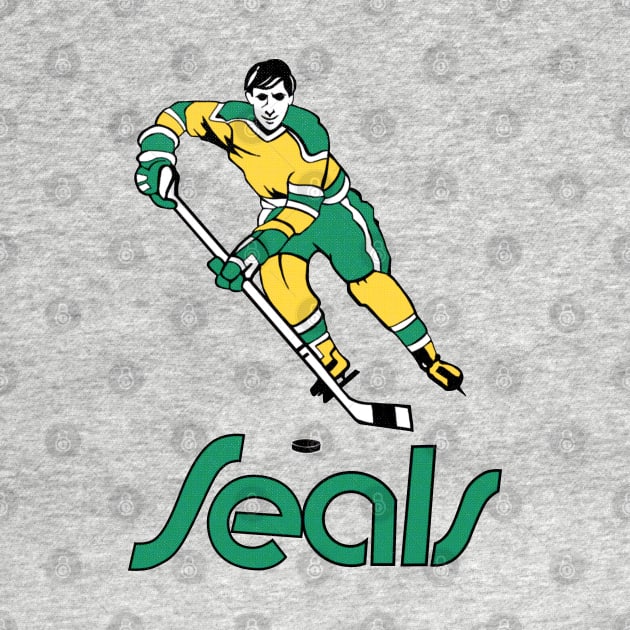 Defunct California Golden Seals NHL 1976 by LocalZonly